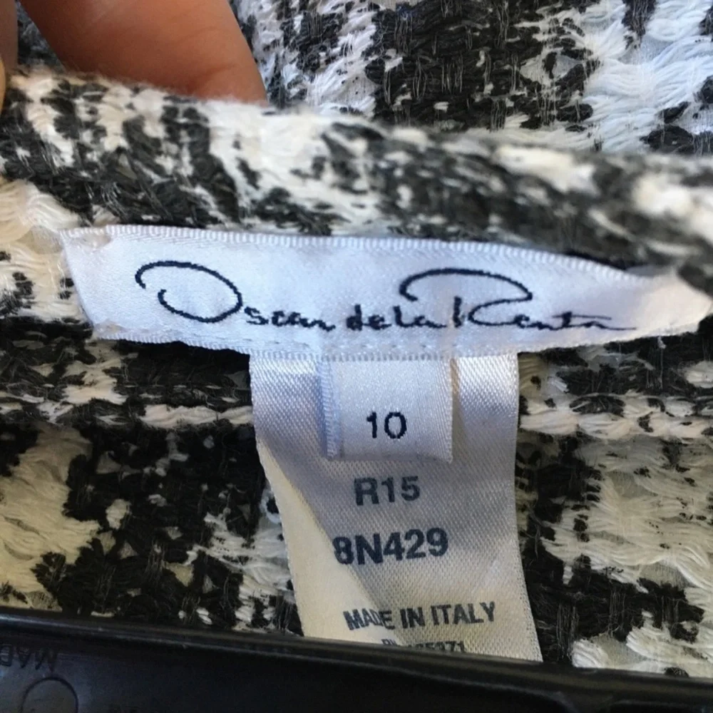 Oscar de la Renta Textured Skirt 10